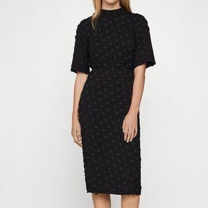 BCBGMaxAzria Jacquard midi dress